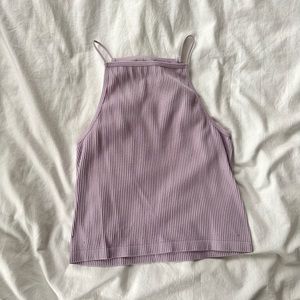 Aeropostale High Neck Tank Top ~ Lavender M